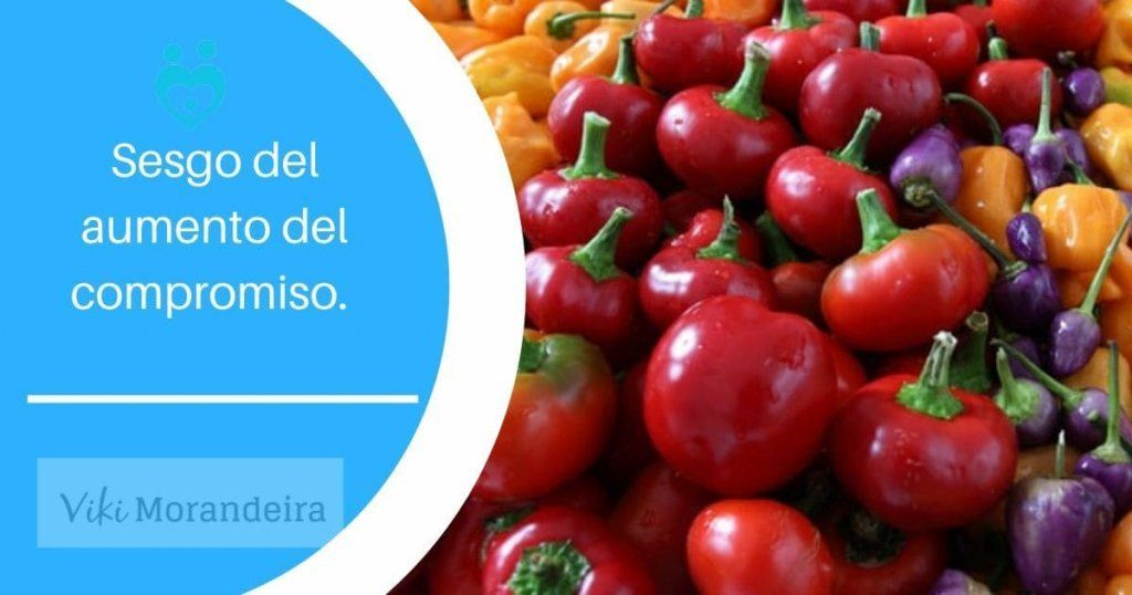 sesgo del aumento del compromiso